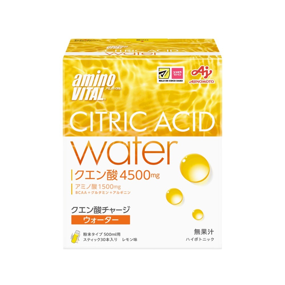 アミノバイタル クエン酸チャージマツキヨココカラウォーター ３０Ｐ 味の素