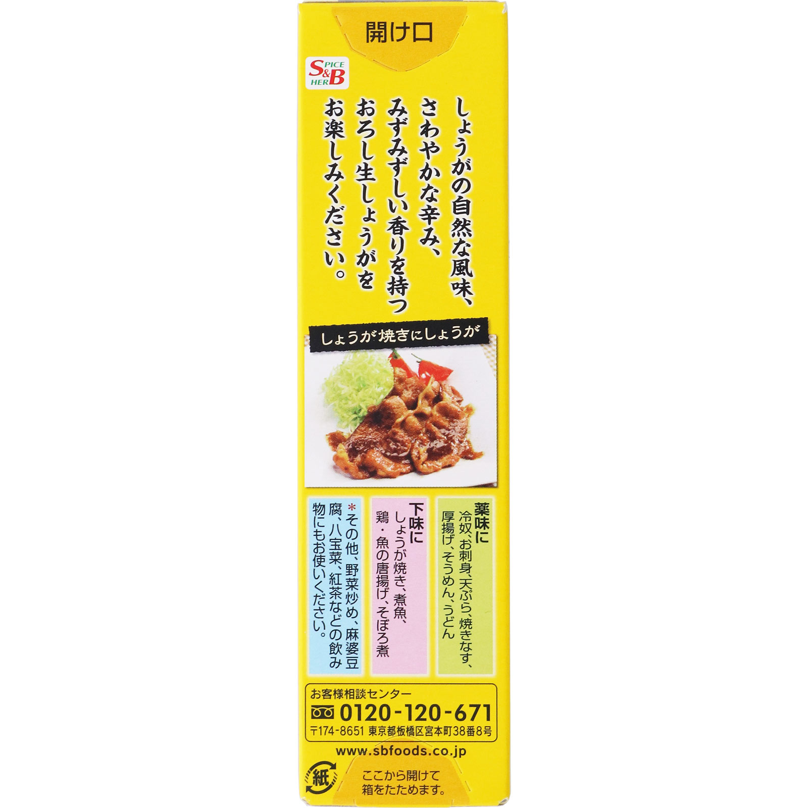 おろし生しょうが ４０ｇ ヱスビー食品