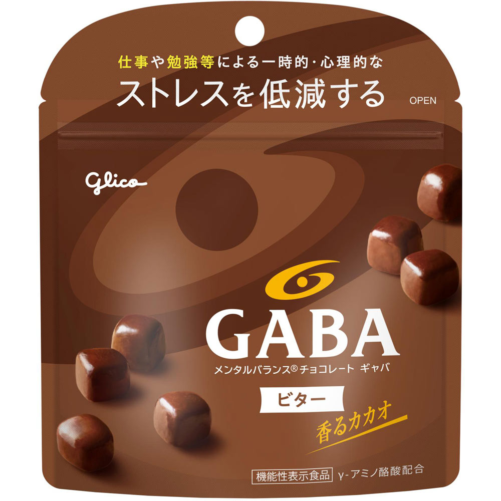 メンタルバランスチョコレートGABA（ビター）スタンドパウチ ５１ｇ 江崎グリコ