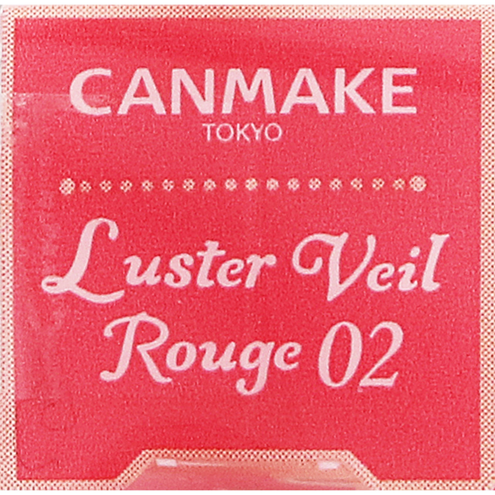 キャンメイク　ラスターヴェールルージュ　０２ ＿ 井田ラボラトリーズ