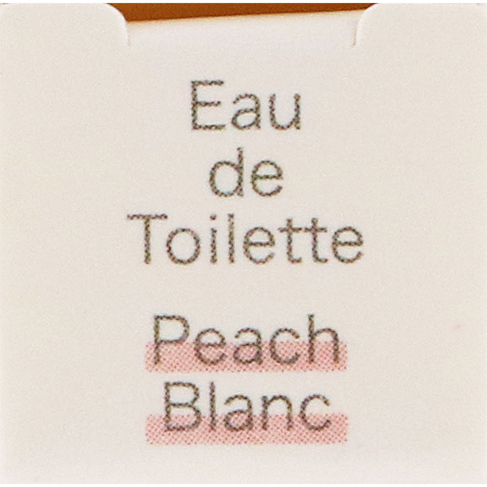メイクミーハッピー オードトワレ Peach Blanc _ 井田ラボラトリーズ