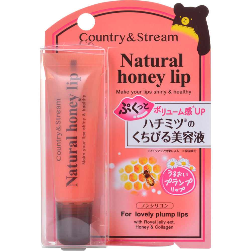 カントリー＆ストリーム　ハニーフルリップ　もも色ボリューム １０ｇ 井田ラボラトリーズ