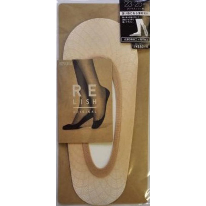 レリッシュ ダイヤメッシュ柄 フットカバー 2325 ベビー アツギ