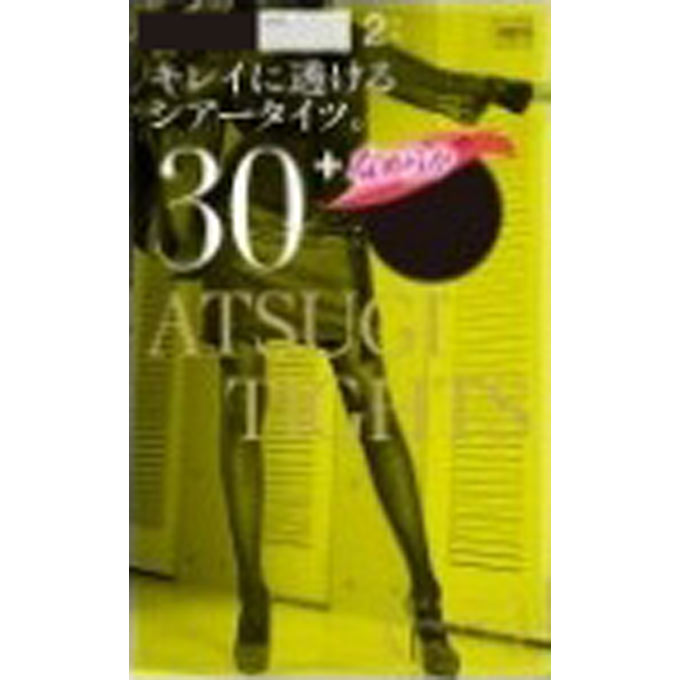 アツギタイツ ３０ ＬＬＬクロ アツギ