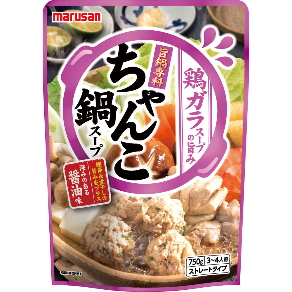 旨鍋専科 ちゃんこ鍋スープ ７５０ｇ マルサンアイ