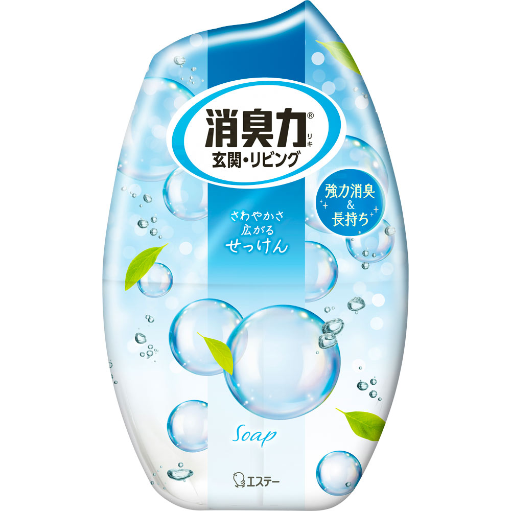 お部屋の消臭力 消臭芳香剤 部屋用 置き型 せっけんの香り ４００ｍｌ エステー