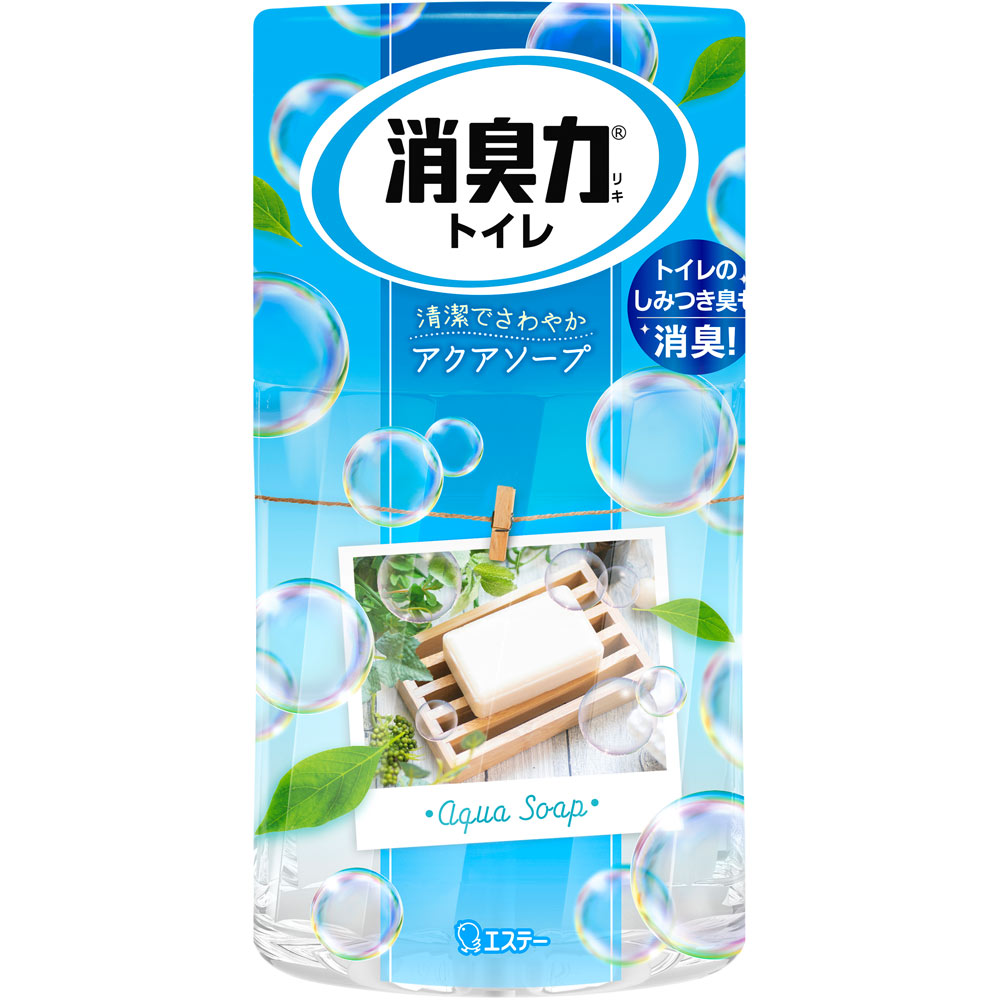 エステー フレッシュパワー消臭力トイレ用アクアソープ ４００ｍｌ