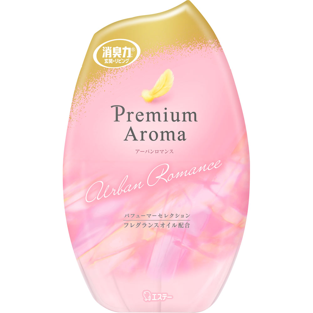 お部屋の消臭力 プレミアムアロマ Ｐｒｅｍｉｕｍ Ａｒｏｍａ 消臭芳香剤 部屋用 玄関 リビング 置き型 アーバンロマンス ４００ｍｌ エステー