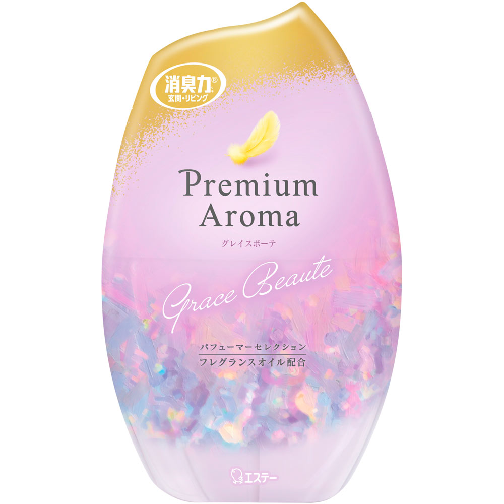お部屋の消臭力 プレミアムアロマ Ｐｒｅｍｉｕｍ Ａｒｏｍａ 消臭芳香剤 部屋用 玄関 リビング 部屋 置き型 グレイスボーテ ４００ｍｌ エステー