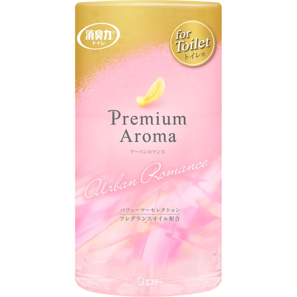 トイレの消臭力 プレミアムアロマ Ｐｒｅｍｉｕｍ Ａｒｏｍａ 消臭芳香剤 トイレ用 置き型 アーバンロマンス ４００ｍｌ エステー