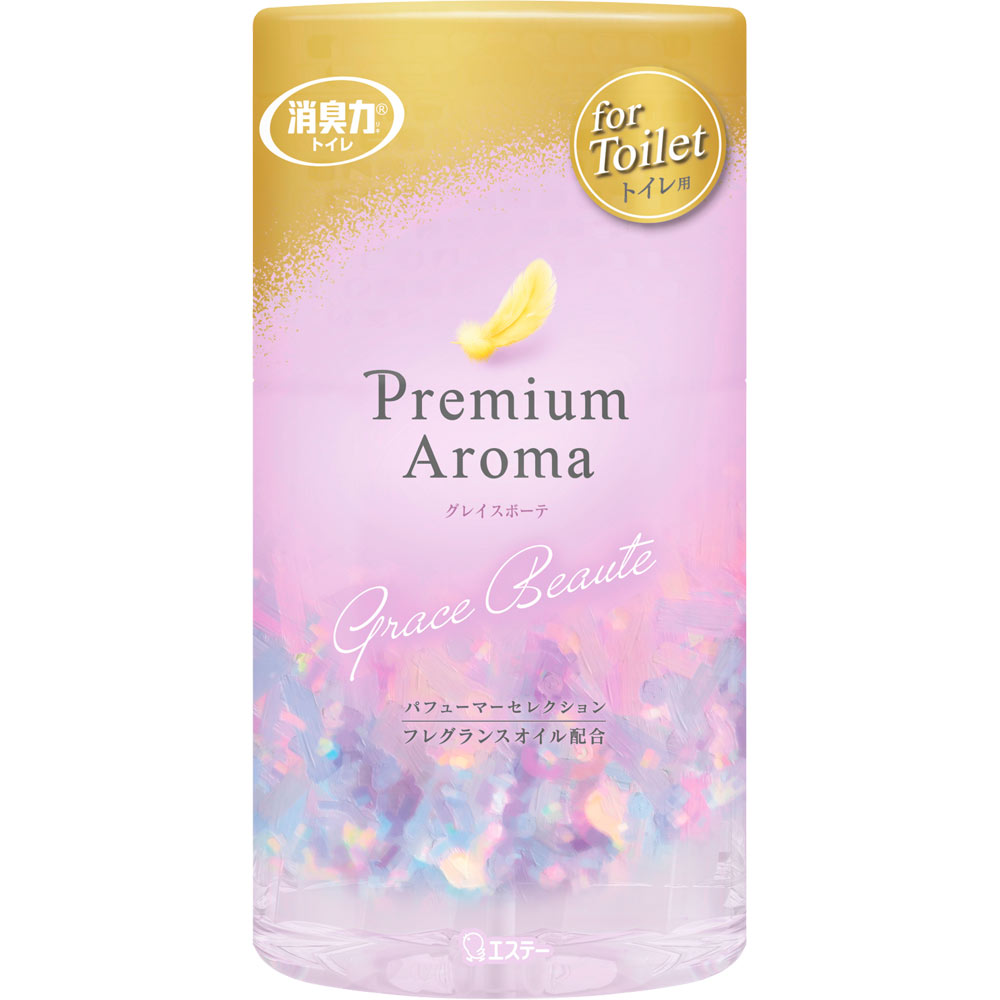 トイレの消臭力 プレミアムアロマ Ｐｒｅｍｉｕｍ Ａｒｏｍａ 消臭芳香剤 トイレ用 置き型 クラシッグレイスボーテ ４００ｍｌ エステー