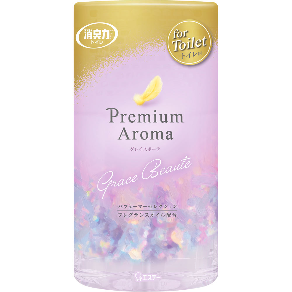 トイレの消臭力 プレミアムアロマ Ｐｒｅｍｉｕｍ Ａｒｏｍａ 消臭芳香剤 トイレ用 置き型 クラシッグレイスボーテ ４００ｍｌ エステー
