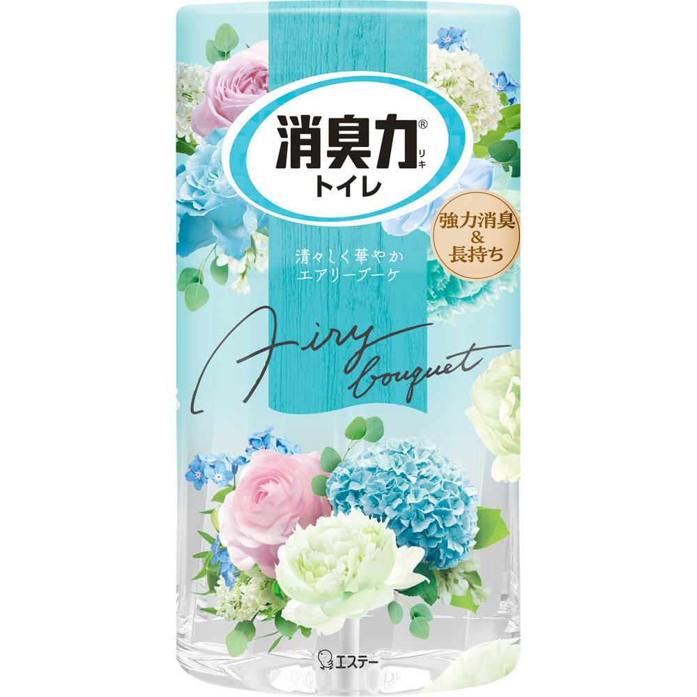 トイレの消臭力 消臭芳香剤 トイレ用 置き型 エアリーブーケの香り ４００ｍｌ エステー