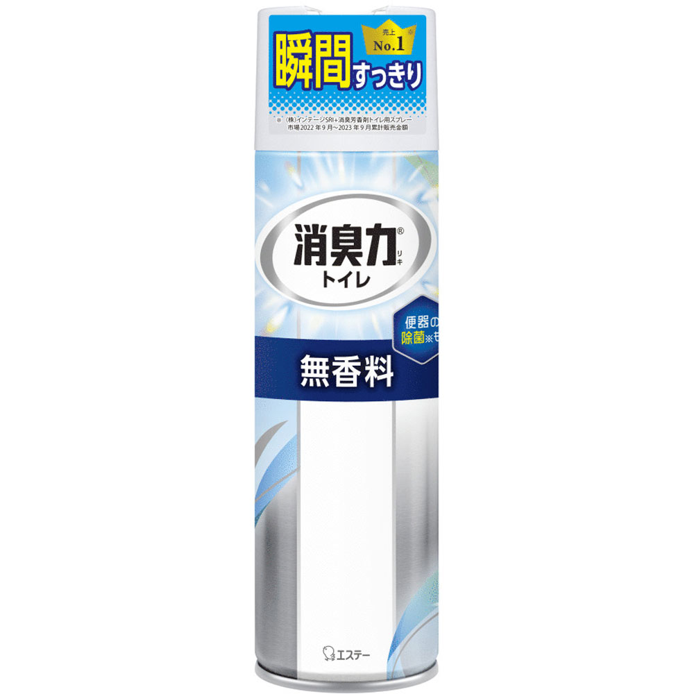 トイレの消臭力スプレー　無香料 ３６５ｍｌ エステー