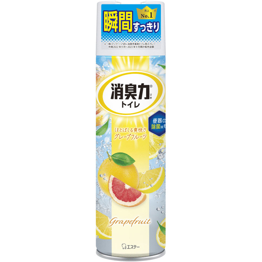 トイレの消臭力スプレー　グレープフルーツ ３６５ｍｌ エステー