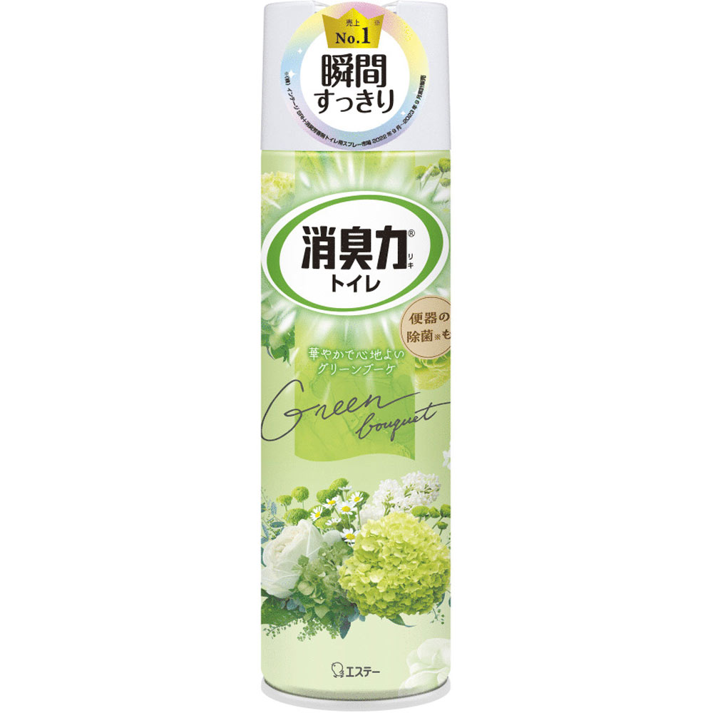 トイレの消臭力スプレー　グリーンブーケ ３６５ｍｌ エステー