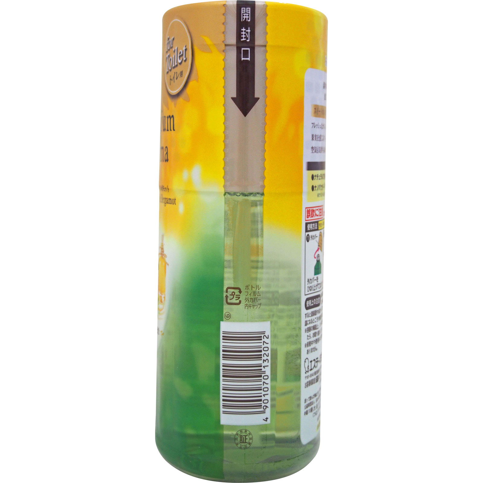 トイレの消臭力 Ｐｒｅｍｉｕｍ Ａｒｏｍａ スイートオレンジ＆ベルガモット ４００ｍｌ エステー