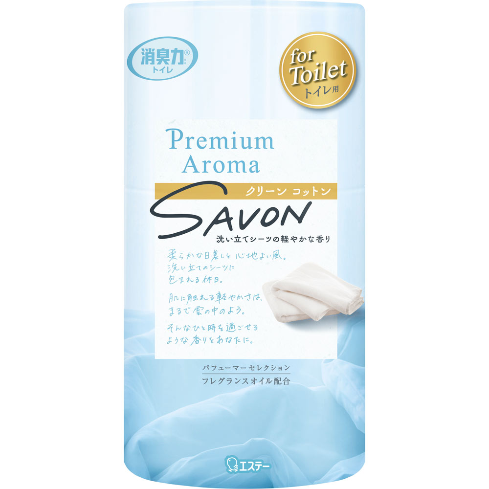 トイレの消臭力 Ｐｒｅｍｉｕｍ Ａｒｏｍａ クリーンコットン ４００ｍｌ エステー