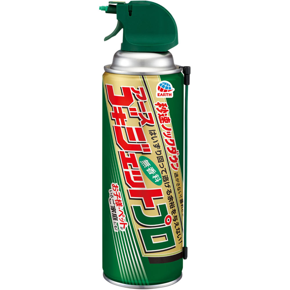 ゴキジェットプロ　ゴキブリ駆除　殺虫剤　スプレー ４５０ｍｌ アース製薬 (医薬部外品)