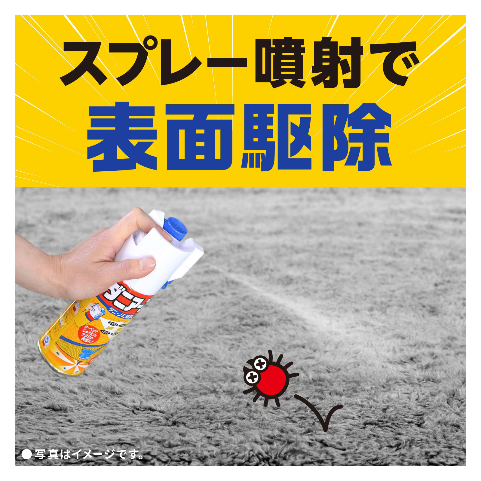 ダニアース　カーペット・タタミ用　ダニ駆除　スプレー ３００ｍｌ アース製薬 (医薬部外品)