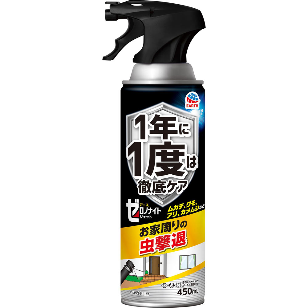 ゼロノナイト　イヤな虫用　ジェット ４５０ｍｌ アース製薬