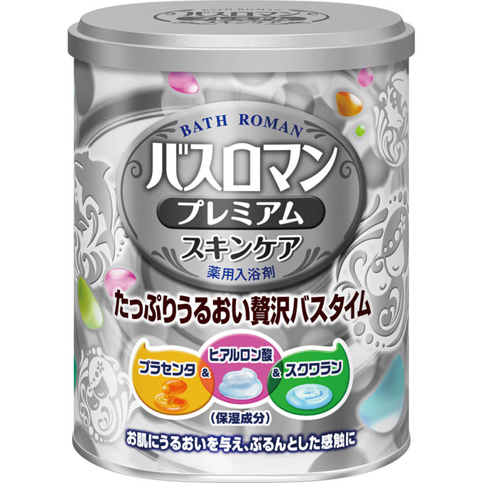 バスロマン プレミアム スキンケア ６８０ｇ アース製薬 (医薬部外品)