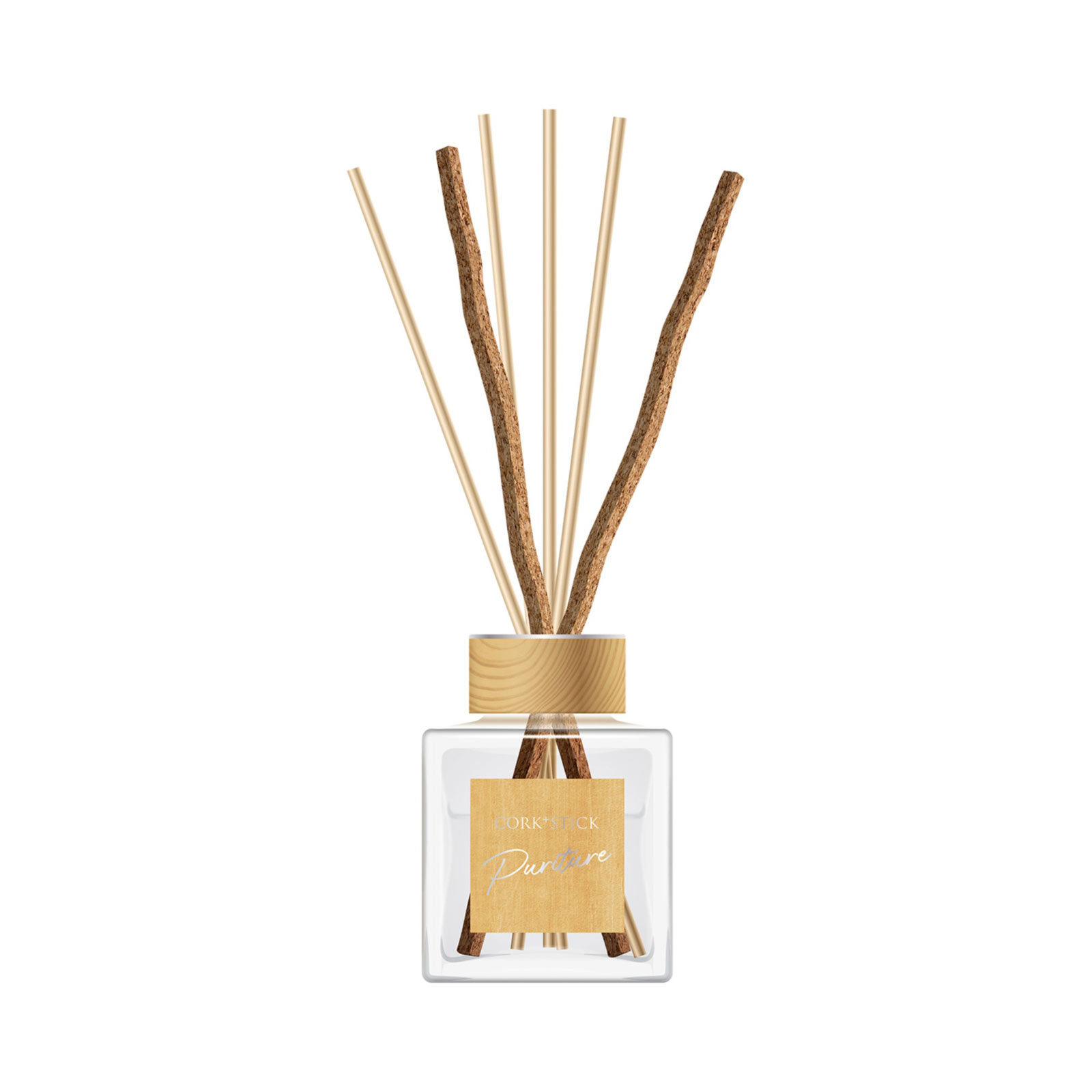 スッキーリ！ コルク＋スティック ピュリチャー 木漏れ日の中で 芳香剤 リードディフューザー １００ｍｌ アース製薬
