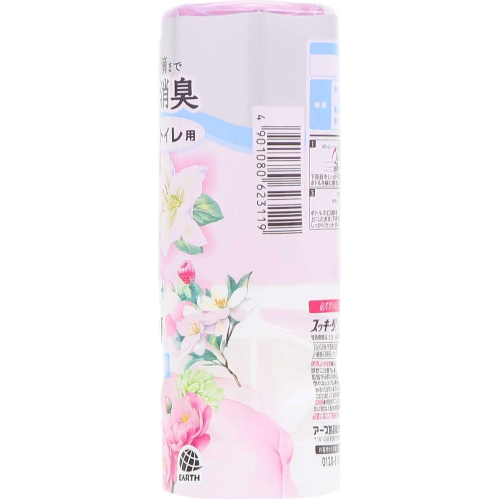 トイレのスッキーリ！ エアリーホワイトフローラルの香り トイレ芳香剤 ４００ｍｌ アース製薬