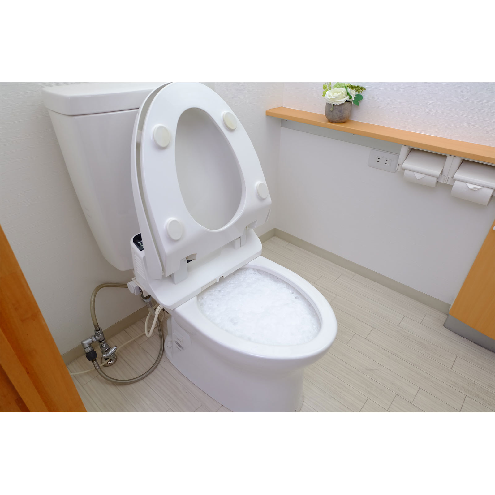 らくハピ いれるだけ バブルーン トイレボウル トイレ掃除 泡洗浄 １６０ｇ アース製薬