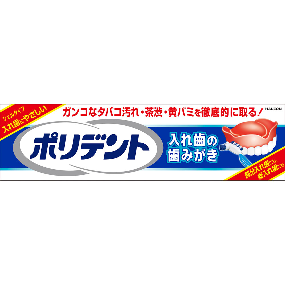 ポリデント入れ歯の歯みがき ９５ｇ ヘイリオンジャパン