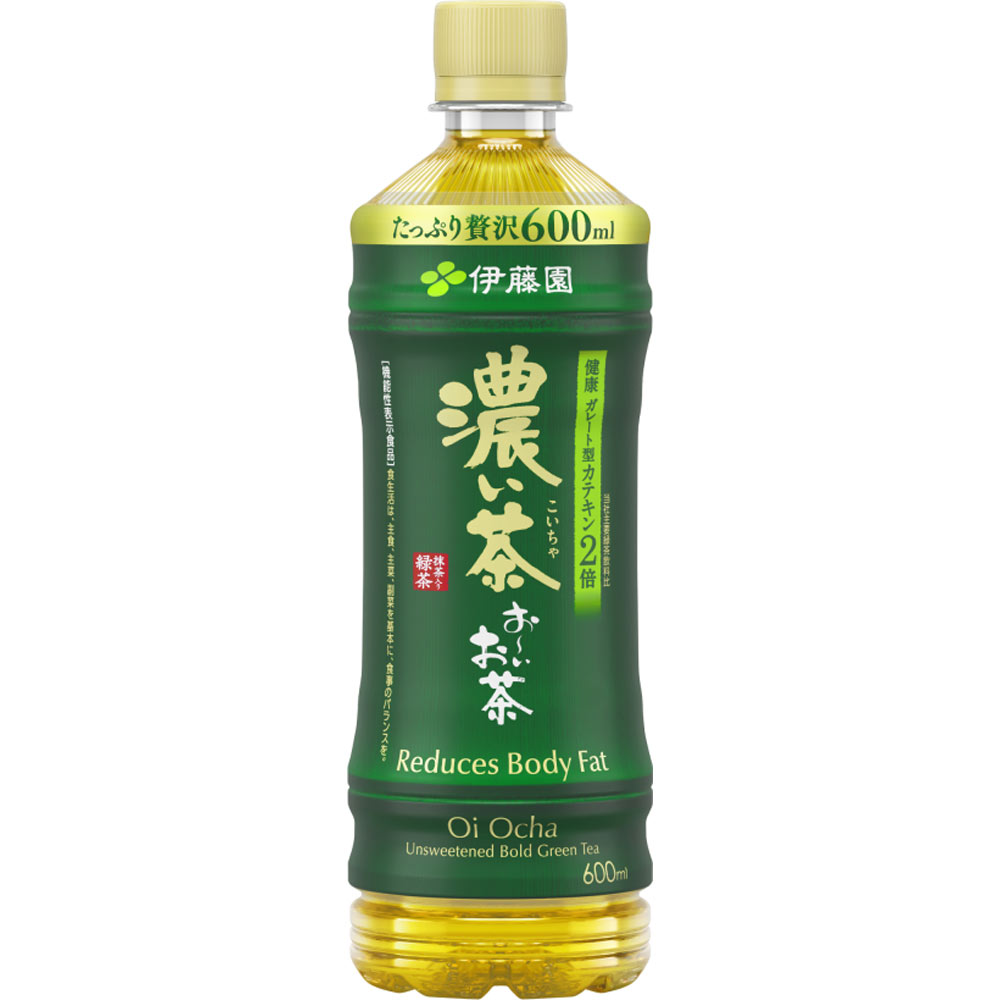 お～いお茶 濃い茶 ケース ６００ｍｌ×２４本 伊藤園
