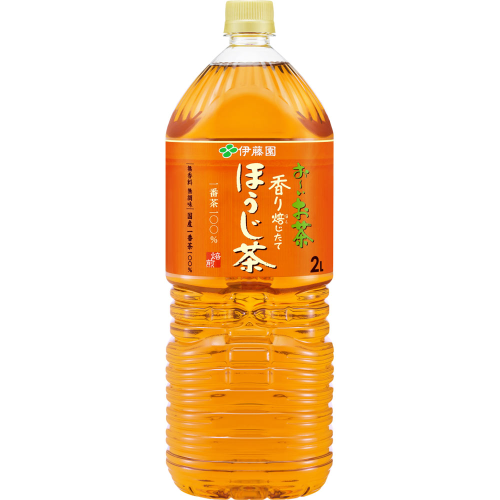 お～いお茶 ほうじ茶 ケース ２Ｌ×６ 伊藤園
