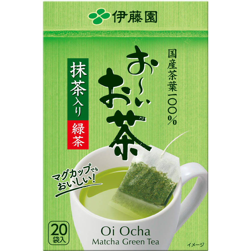 お～いお茶エコティーバッグ緑茶 １．８ｇ×２０袋 伊藤園