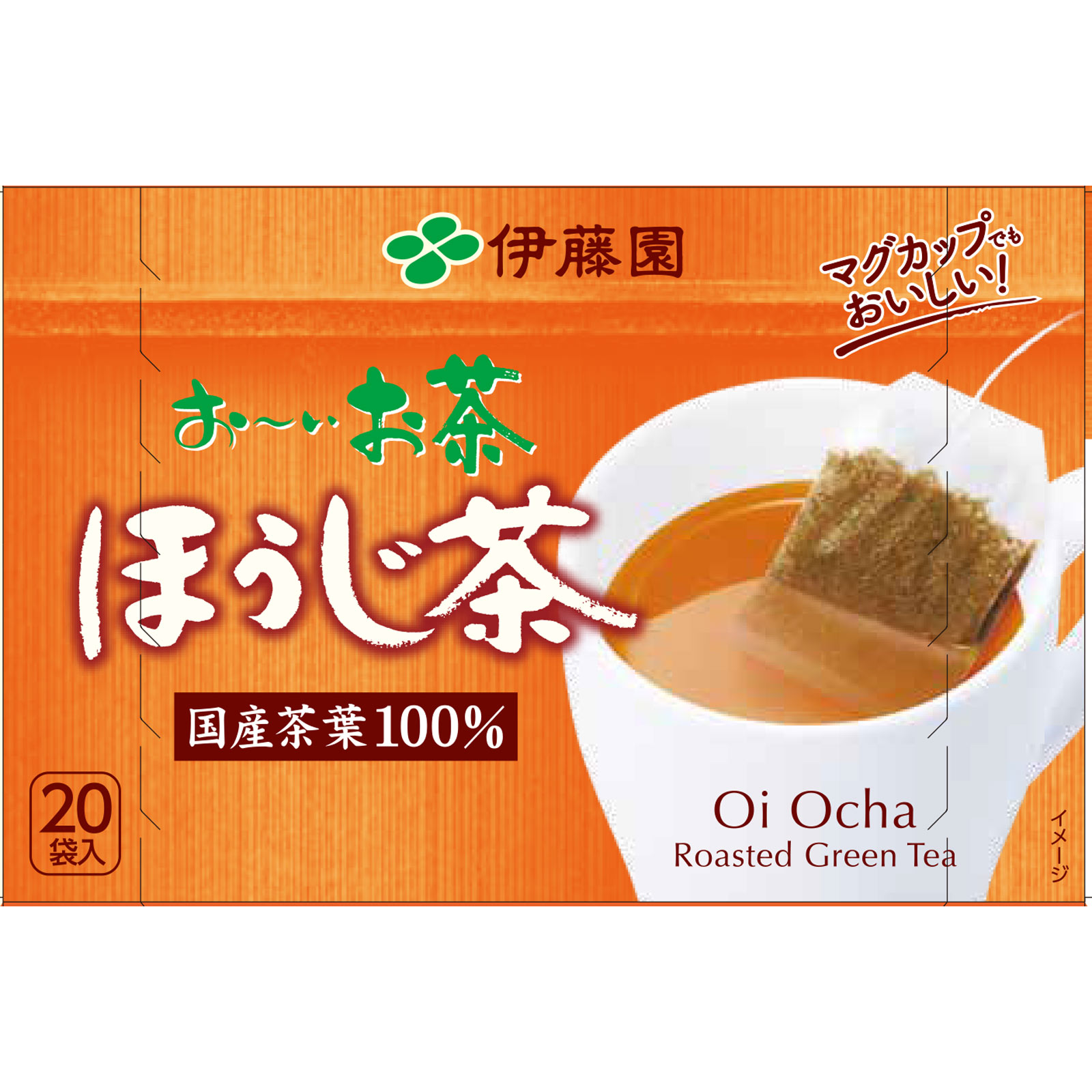 お～いお茶エコティーバッグほうじ茶 １．８ｇ×２０袋 伊藤園