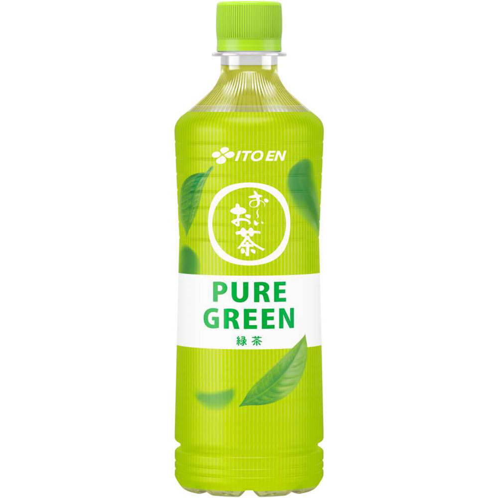 お～いお茶　ＰＵＲＥ　ＧＲＥＥＮ　ケース ６００ｍｌ×２４本 伊藤園