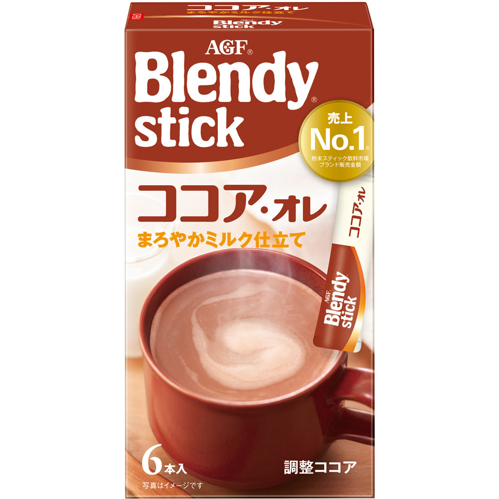 ブレンディスティック ココア・オレ １１ｇ×６ 味の素ＡＧＦ