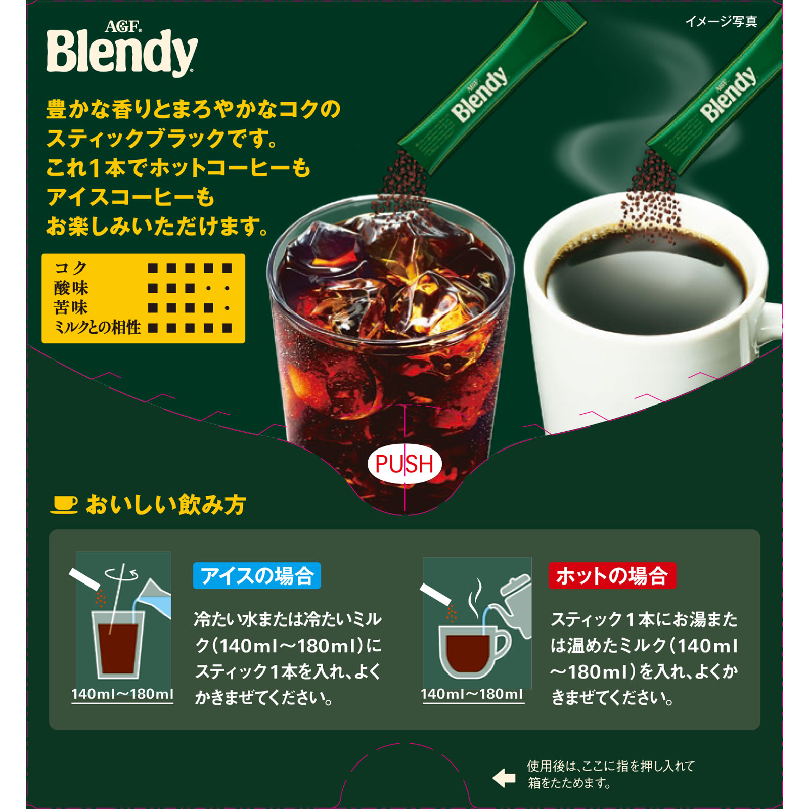 ブレンディ パーソナルインスタントコーヒー 2g×30 味の素AGF