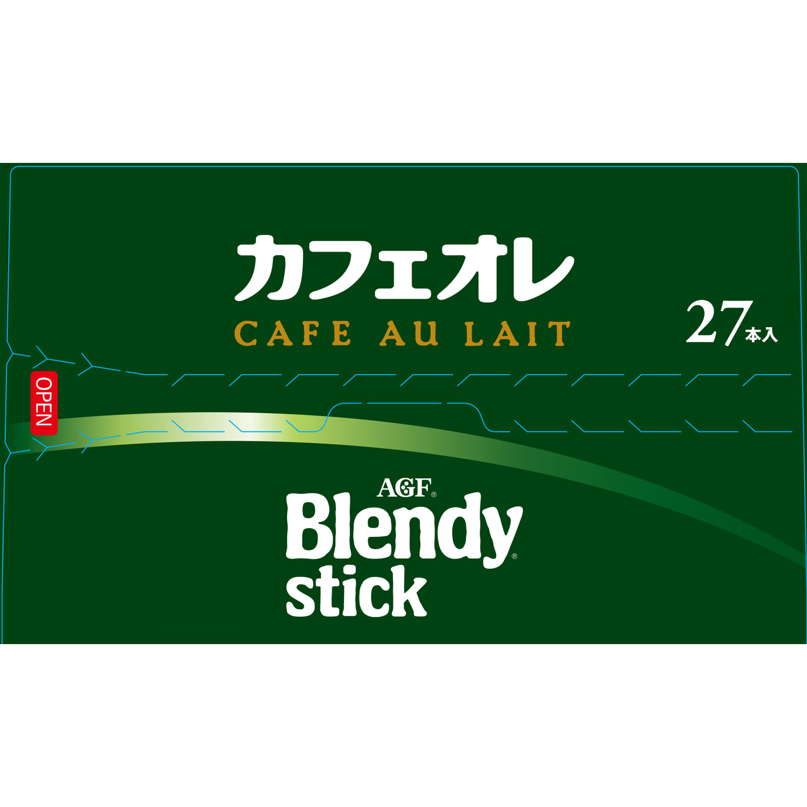 ブレンディ スティック カフェオレ ２７ｐ 味の素ＡＧＦ