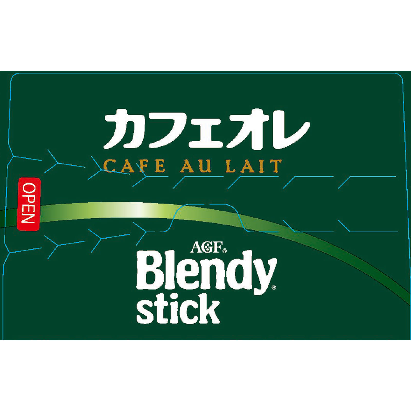 ブレンディスティック カフェオレ １０．５ｇ×８ 味の素ＡＧＦ