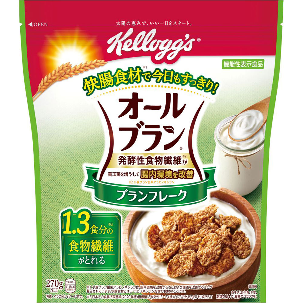 オールブラン ブランフレーク ２７０ｇ 日本ケロッグ