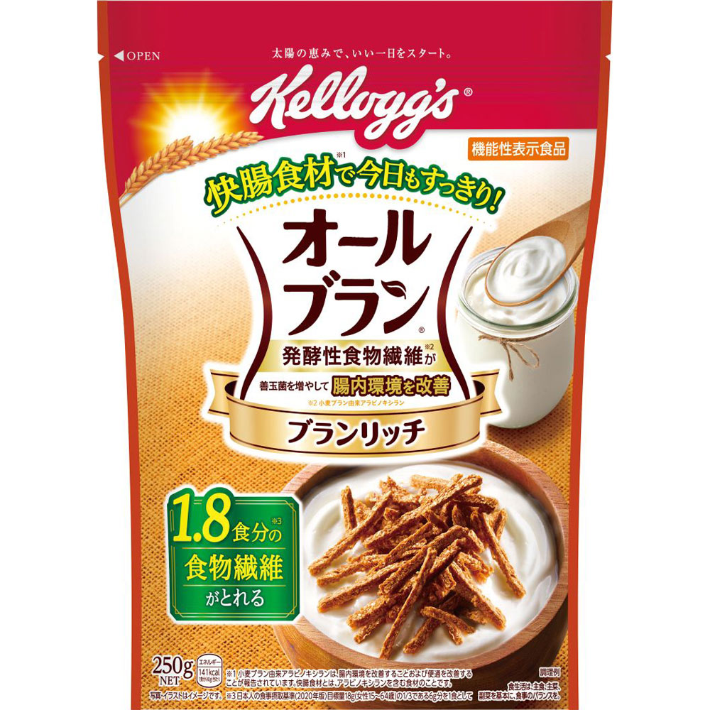 オールブラン ブランリッチ ２５０ｇ 日本ケロッグ