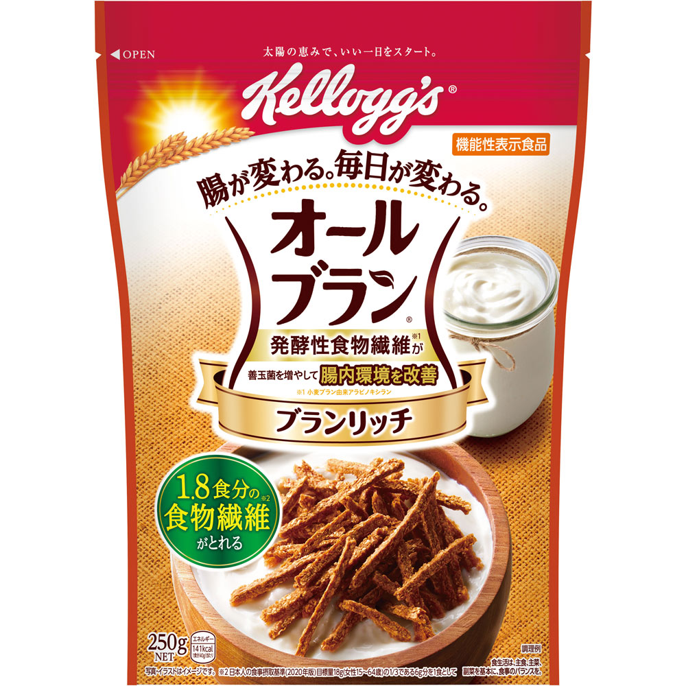 オールブラン ブランリッチ ２５０ｇ 日本ケロッグ