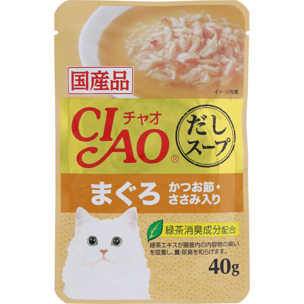 CIAO だしスープ まぐろかつお節・ささみ入り | マツキヨ