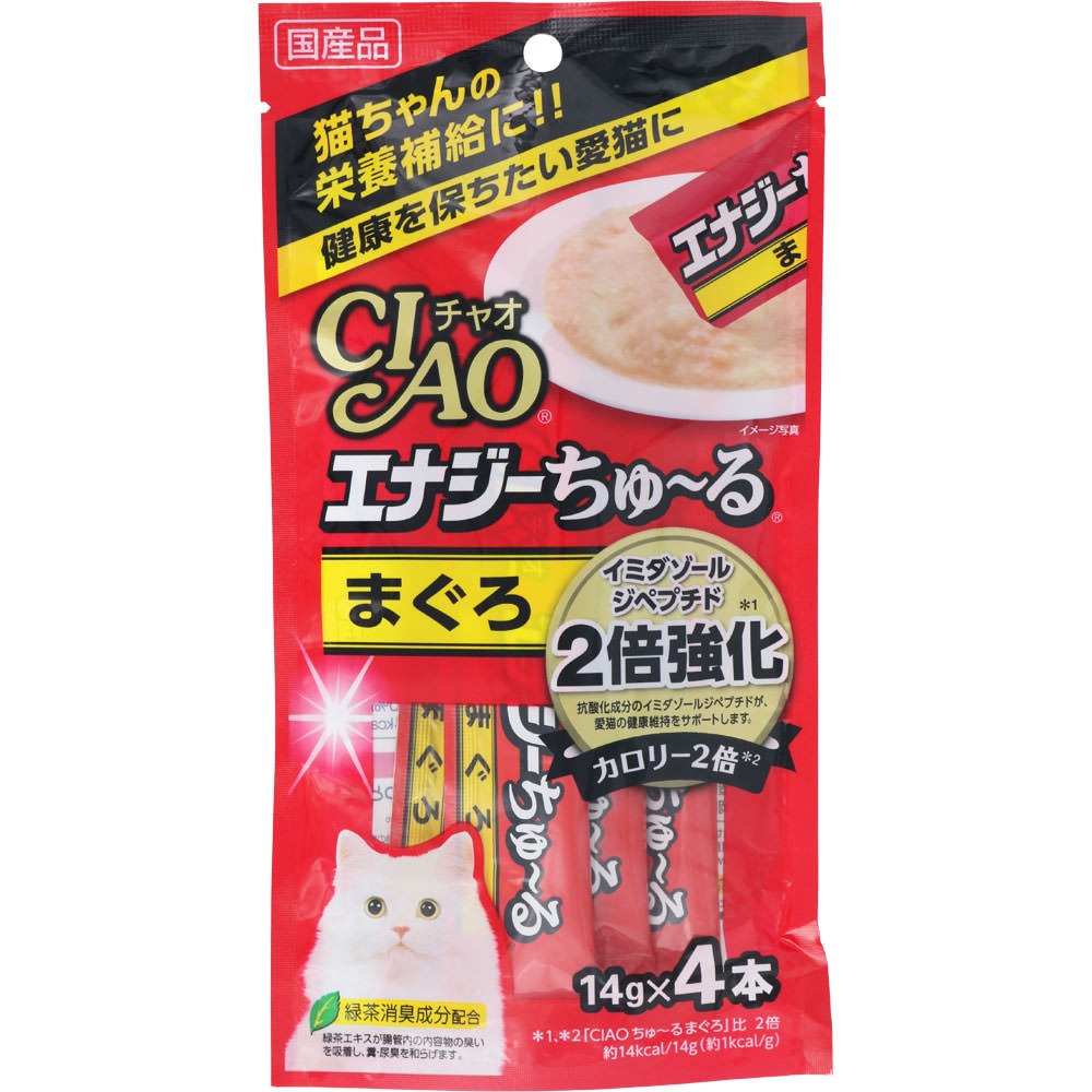 CIAO エナジーちゅーる まぐろ １４ｇ×４ いなば食品