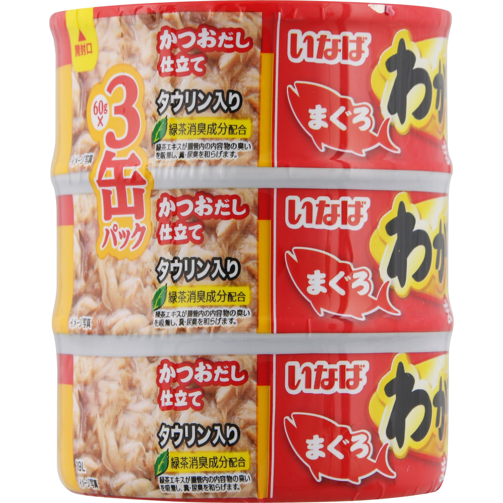 わがまま猫 まぐろミニ まぐろ ６０ｇＸ３ いなば食品