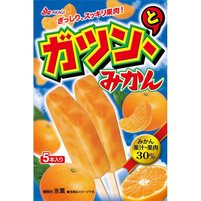 ガツン、と（みかん） ６０ｍｌ×５ 赤城乳業