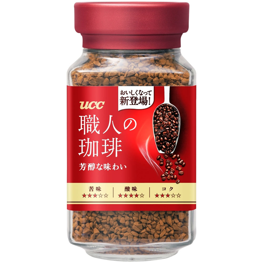 職人の珈琲　芳醇な味わい　瓶 ９０ｇ ＵＣＣ上島珈琲