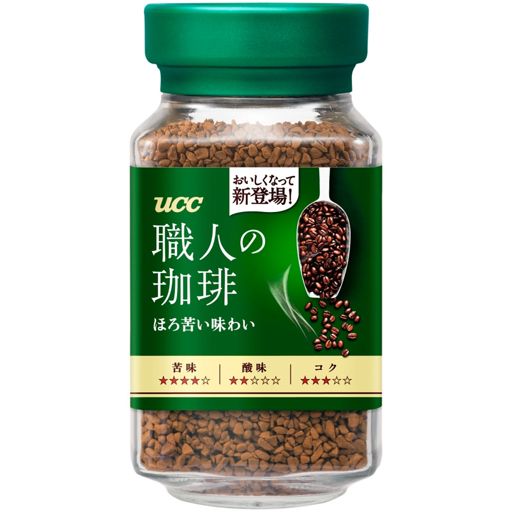 職人の珈琲　ほろ苦い味わい　瓶 ９０ｇ ＵＣＣ上島珈琲