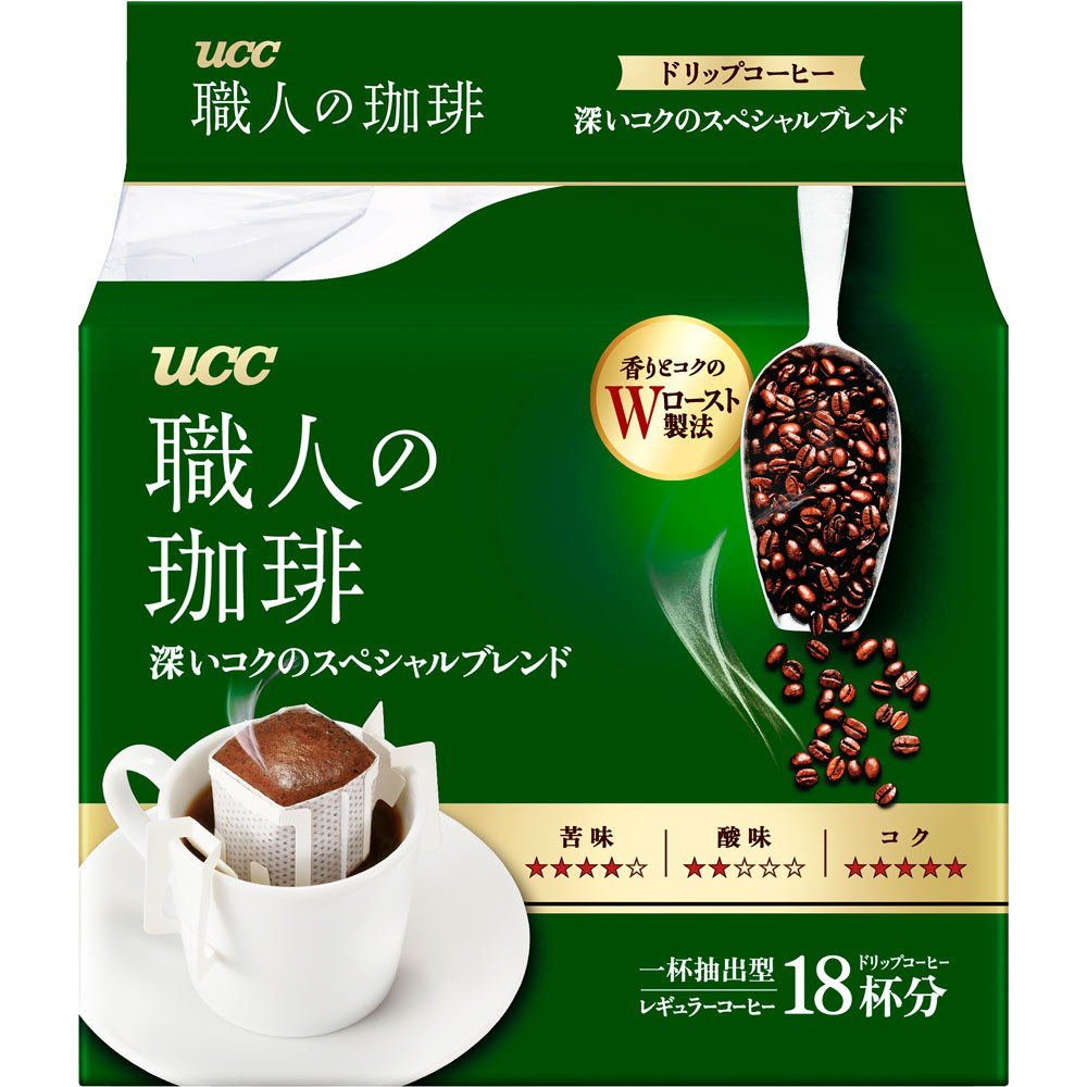 職人の珈琲ドリップ 深いコクのスペシャルブレンド １８Ｐ ＵＣＣ上島珈琲