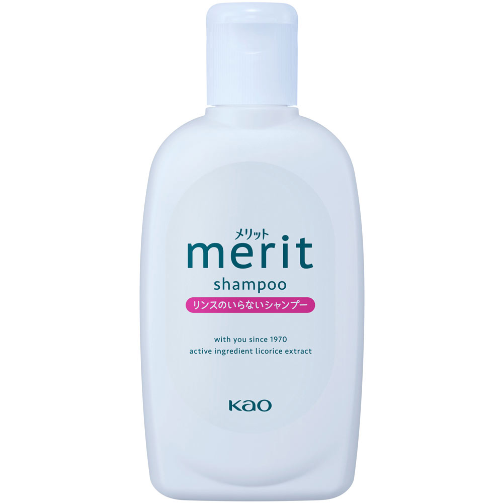 メリット リンスのいらないシャンプー ミニ ８０ｍｌ 花王 (医薬部外品)